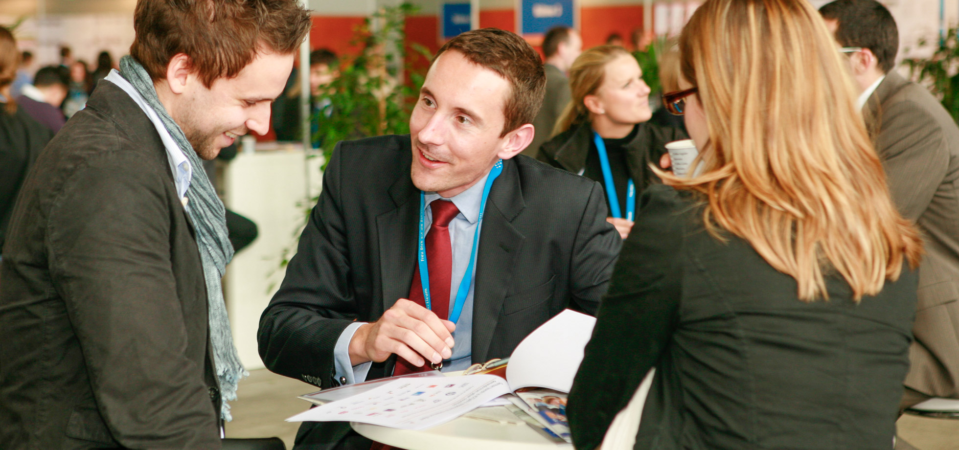 Foto connecticum Jobmesse - gute Beratung